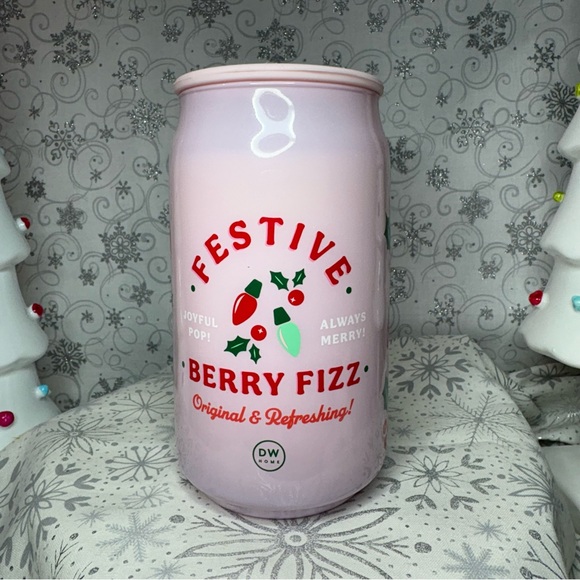 DW Home Christmas Festive Soda Pop XL 15.4 Oz. Single Wick Candles 4 Pack - Picture 8 of 13